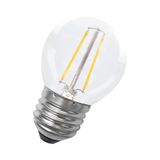 LED Filament G45 E27 240V 1.8W 2700K Clear