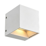 Outdoor Wall Light with CREE LED 2x3W IP54 Matt White THORGEON
