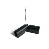 42004PG/B BLACK P&P SUSPENDED/SURFACE ADJUSTABLE CORNER IP20