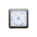 PANLUX Lamp DEKORA 2 18LED 12VDC 30lm decorative IP20 stainless steel - cold white