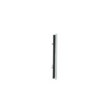 R-TV-SAT pass through aerial socket, module, graphite mat