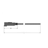 Deutsch Connector Connection Cable   DT04-4PG-A-10/TXL