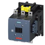 power contactor, AC-3e/AC-3 400 A, 200 kW / 400 V AC (50-60 Hz) / DC