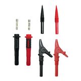 Safety alligator clips with fuse