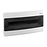 Flush-mounted enclosure 1-row, 24MW, for partition wall