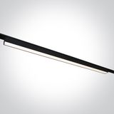 43100FC/B/V BLACK 20W LINEAR LIGHT CCTV 48V IP20