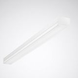 Surface-mounted luminaire Solvan Flow D Prisms White rectangular ETDD 34W 4300lm Wide reduced glare UGR19 (W19) IK03 3 SDCM