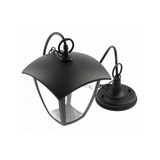 Pendant garden luminaire MARINA, E27, IP54, max. 20 W, black