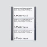 TM 612-3, BTM 650-03 AG Nameplate complete