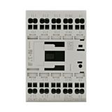 Contactor, 3 pole, 380 V 400 V 3 kW, 1 NC, 220 V DC, DC operation, Pus