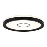 FREE ultra flat LED ceiling light, white-black, 1xLED/12W