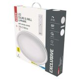 LED Ceiling lamp ILVI, round 45W, dimmable, changeable CCT