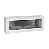 BUS-Enclosure IP66 glazed door, RAL7035, H=300 W=800 D=155mm