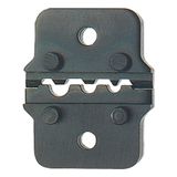 Crimping die for tubular cable lugs and connector, 4-10 mm², R502