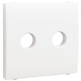 C.PLAT F/SCREW TERM LOUDSPEAKER SOCKET WHITE