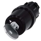 Key-operated switch BKS, 22 mm, round, plastic, Lock number E1…3SU1000-5QF11-0AA0-Z X90
