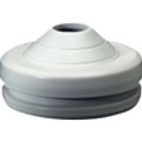 Plug-in grommet IP31, Pg16, Open, Sealing range ÃƒËœ 9-14mm, Gray (Ste 16)