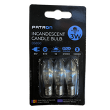 Incandescent Candle Bulb 3W E10 C6 8V Clear