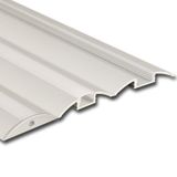 Step-on aluminum profile BH, 52x8 mm, without diffuser, 2 m