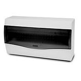 Cabinet NUOVA 3618 18TE on plaster transparent door IP40
