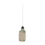 Limit switch, Flexible rod: Steel wire pretravel 20±10 mm, DPDB, Pg13,