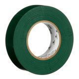 3M™ Temflex™ Vinyl Electrical Tape 165, Green, 19 mm x 25 m, 100 Rolls