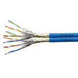 F/FTP Cable Cat.6a, 2x(4x2xAWG23/1), 500MHz, LS0H-3, Dca (The price is shown without markup on metals. Request a quote for accurate information)