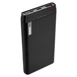 Power bank EMOS ALPHAQ 10000mAh black microUSB + USB C, slim
