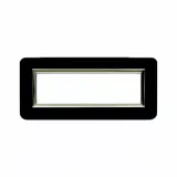 PERSONAL44 FR.PLATE A. BLACK     7M