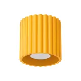 Ceiling lamp AURA 1 yellow GU10