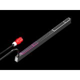 PDU basic 16A/3P CEE 24xC13+6xC19, 44x1095x70 mm, IEC 60320: 24 x C13, 6 x C19