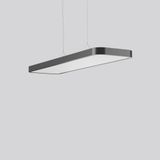 TRIONA rectangle, 96 W, 12100 lm, 840, anthracite, DALI Pendant lumina