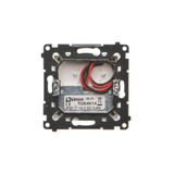 SOON ON SALE, two-way switch with LED illumination without pictogram - separate backlight for each key, (module), Simon 24, IP20, 10AX, cashmere