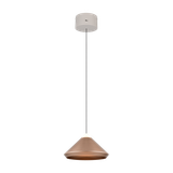 Laguna LED pendant 1-pc 30 cm coffee