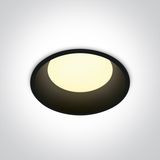 10109D/B/V BLACK 12W CCTV IP20 230V DARK LIGHT