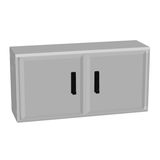 MAXIPOL Roof closed+bottom open, 2 doors H500 W1000 D312mm