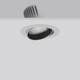 RONDOS maxi, 25 W, 2550 lm, 927, silver, on/off Recessed projectors, D