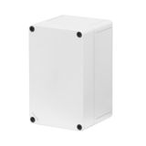 Polycarbonate push-button enclosure 110x180x110, undrilled
