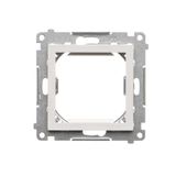 Transition adapter for 45x45 mm fitting type, (module), white matt