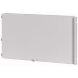 Front plate, blind, HxW= 300 x 600mm