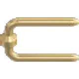 Wire jumper, pitch 5.08 mm, 20 A, gold-plated, 24.0031