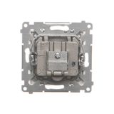 Double aerial socket type "F", white