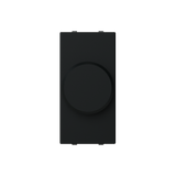 Resistive rotatory dimmer 230V - 1M - Matt Black