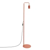 Floor lamp KARBON 1 red ochre