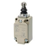 Limit switch, roller top plunger, DPDB, 10 A, Pg13.5 with ground termi WLN 1167M