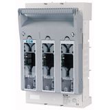 NH fuse-switch 3p flange connection M10 max. 150 mm², busbar 60 mm, light fuse monitoring, NH1