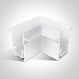 WHITE TRIMLESS CORNER FOR 42001TR / 42002TR