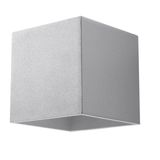 WALL LAMP QUAD 1 GREY G9 1X40W IP20