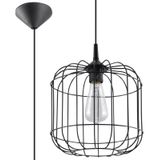 HANGING LAMP CELTA BLACK E27 1X60W IP20