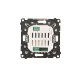 Quadruple loudspeaker socket, (module), Simon 24, IP20, black matt
